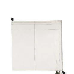 Daylesford Organic Nila Margin Napkin Green- Table Linen|Tableware