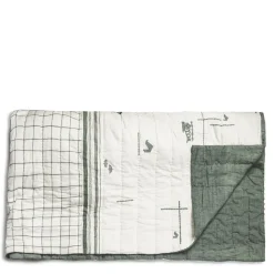 Daylesford Organic Nila Pasture Square Quilt- Throws & Cushions
