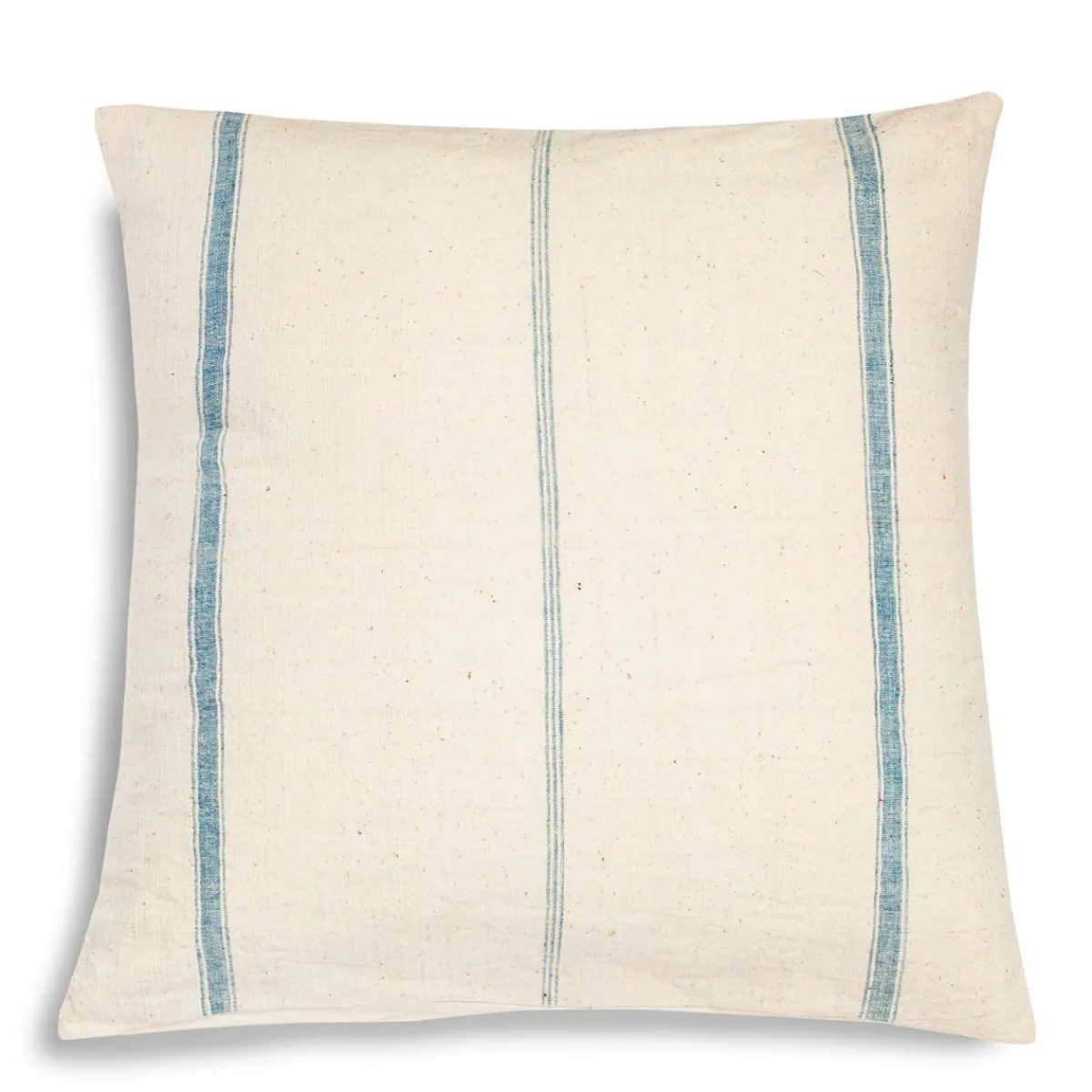 Daylesford Organic Nila Suti Tri Stripe Cushion Large- Throws & Cushions