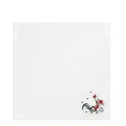 Daylesford Organic Nina Fuga Cockerel Napkin- Table Linen|Tableware