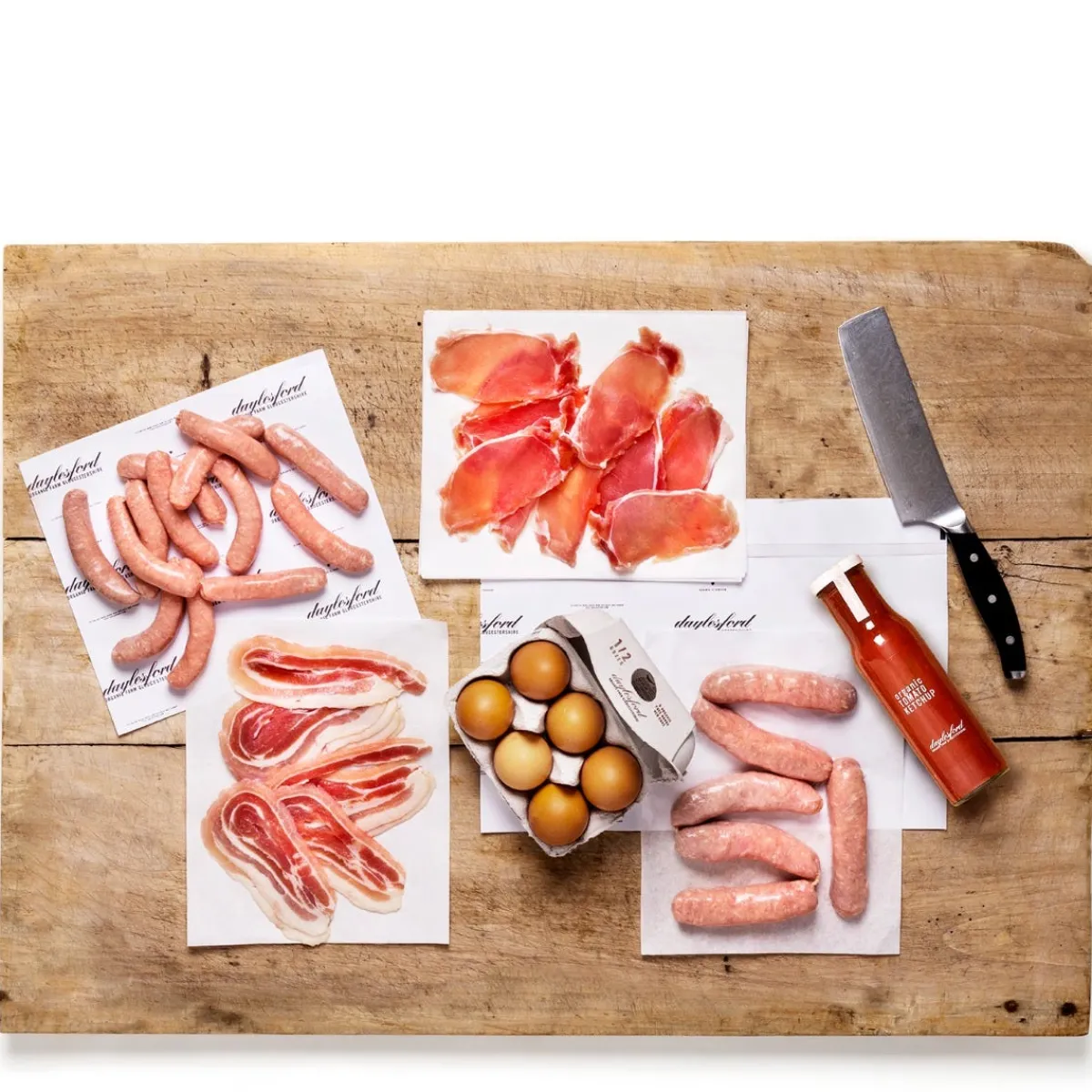 Daylesford Organic Organic Breakfast Butcher Box- Grocery Bundles|Meat & Fish