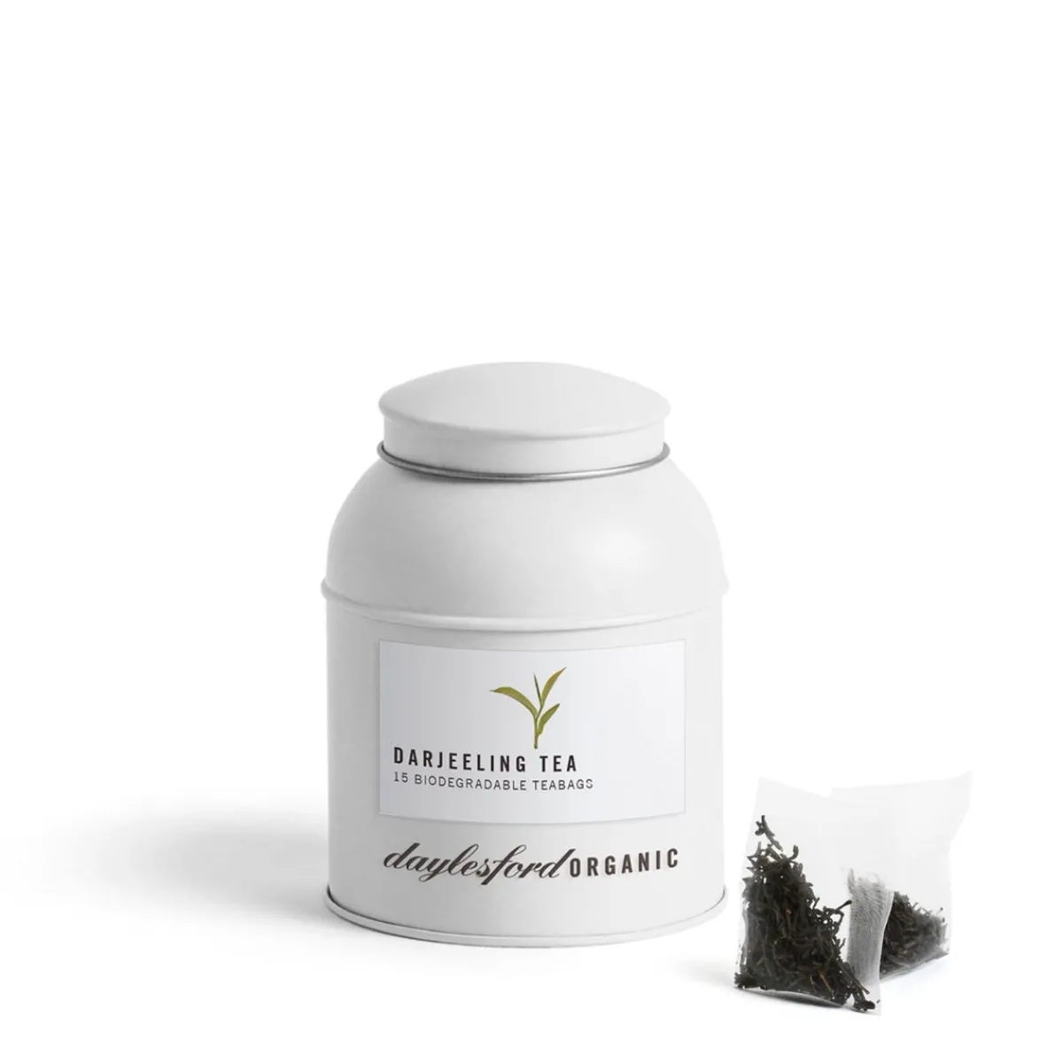 Daylesford Organic Organic Darjeeling Tea Bags In Caddy- Tea & Coffee