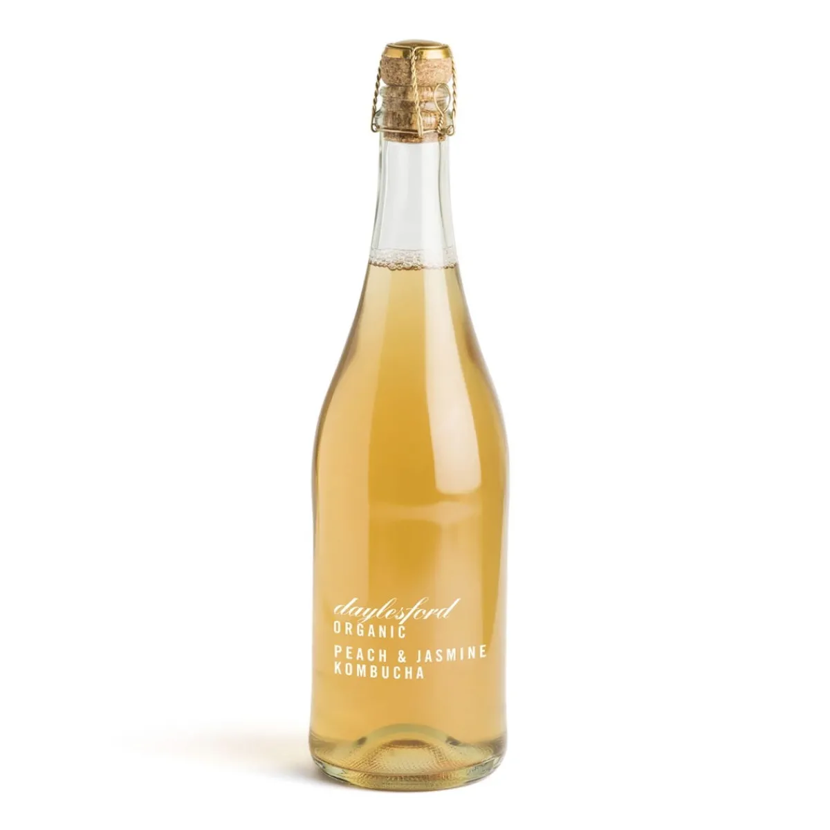 Daylesford Organic Organic Peach & Jasmine Kombucha- Kombucha & Soft Drinks|Non-alcoholic