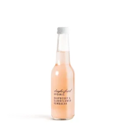 Daylesford Organic Organic Raspberry & Elderflower Kombucha- Kombucha & Soft Drinks