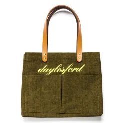 Daylesford Organic Picnic Bag with Neon Logo- Bags & Baskets