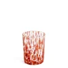 Daylesford Organic Red Speckled Tumbler- Glassware|Tableware