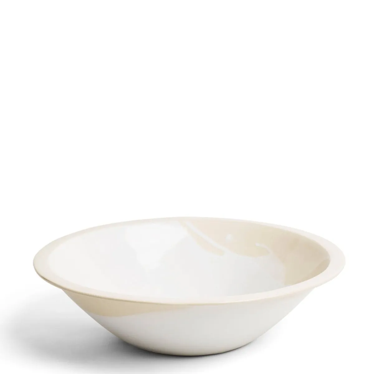 Daylesford Organic Slip Salad Bowl White- Tableware