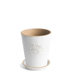 Daylesford Organic Small Lucas Bee Planter With Saucer- Pots