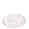 Daylesford Organic Solstice Splatter Oval Dish Lilac Ceramic- Tableware