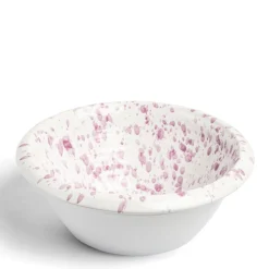 Daylesford Organic Solstice Splatter Salad Bowl Lilac Ceramic- Tableware