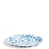 Daylesford Organic Splatter Oval Dish Blue Enamel- Tableware