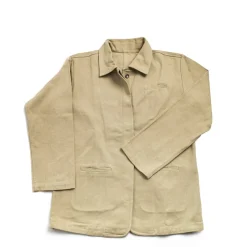 Daylesford Organic Stone Cotton Twill Jacket- Gloves & Aprons|Clothing