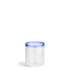 Daylesford Organic Tealight Candle Holder with Blue Rim- Candle Accessories|Candle Accessories