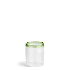 Daylesford Organic Tealight Candle Holder with Green Rim- Candle Accessories|Candle Accessories
