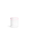 Daylesford Organic Tealight Holder Pink Rim- Candle Accessories|Candle Accessories