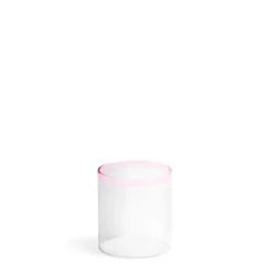 Daylesford Organic Tealight Holder Pink Rim- Candle Accessories|Candle Accessories