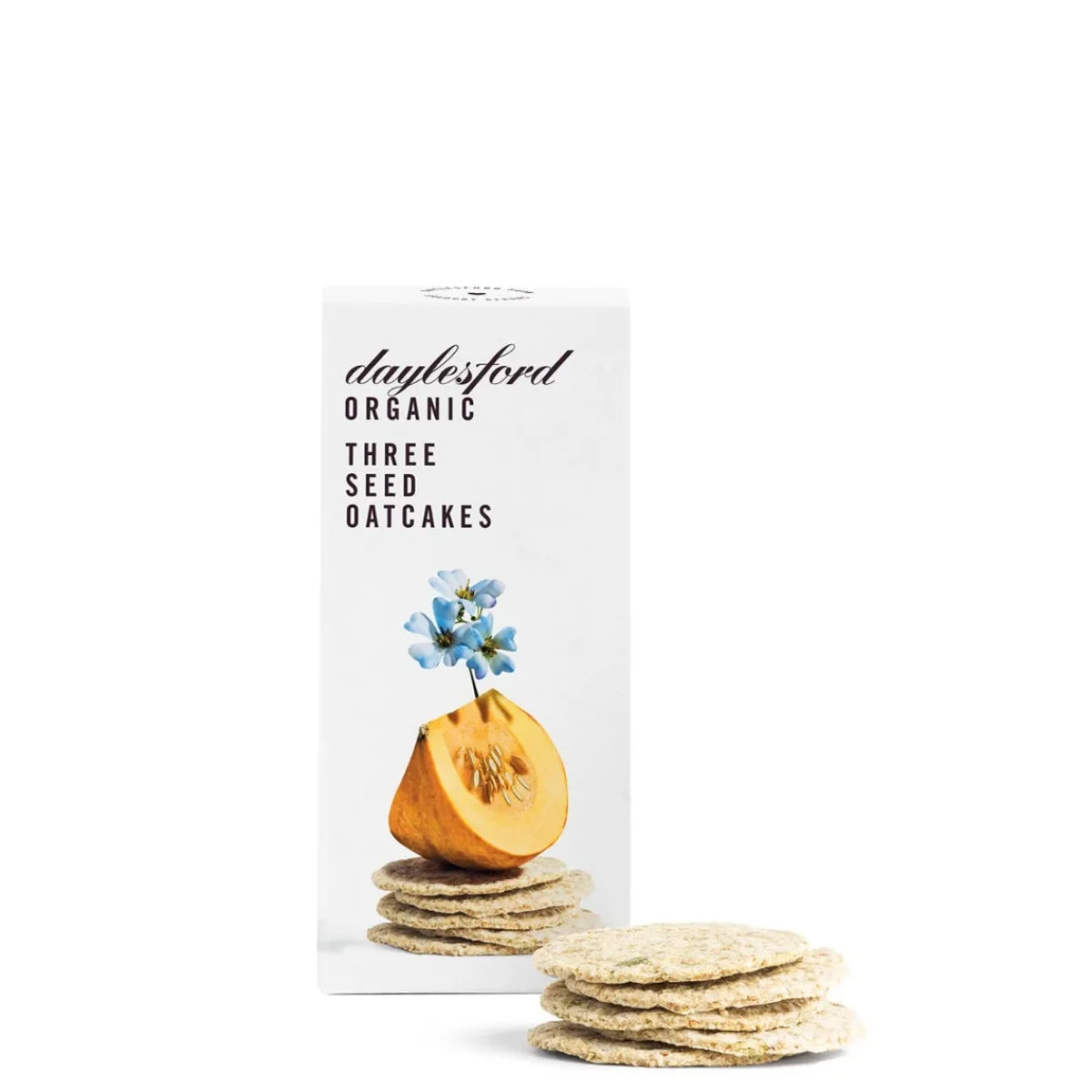 Daylesford Organic Three Seed Oatcakes- Savoury Biscuits & Crackers