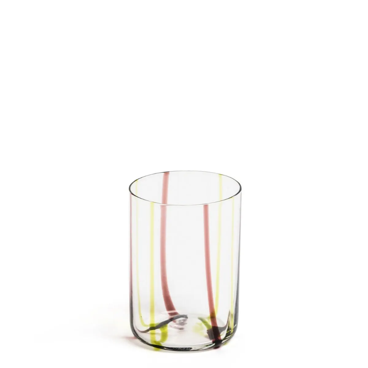 Daylesford Organic Tirache Pink & Green Glass- Glassware|Tableware