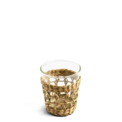 Daylesford Organic Weave Glass Tumbler Small- Glassware|Tableware