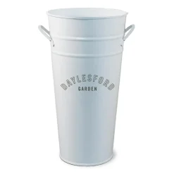 Daylesford Organic White Florist Bucket Large- Floristry Tools|Pots