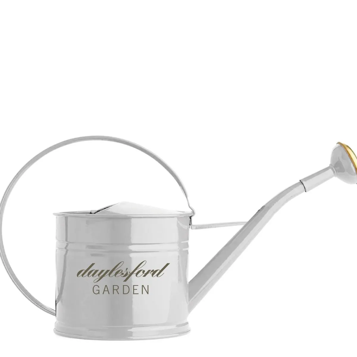 Daylesford Organic White Outdoor Watering Can Large- Watering Cans