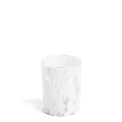 Daylesford Organic White Speckled Tumbler- Glassware|Tableware