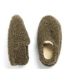 Daylesford Organic Wool Slippers Khaki- Clothing