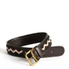 Daylesford Organic ZigZag Dog Collar Red- Pet Accessories